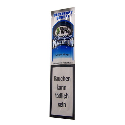 Blunt Wrap Double Platinum Blueberry Burst kaufen im Headshop Schweiz