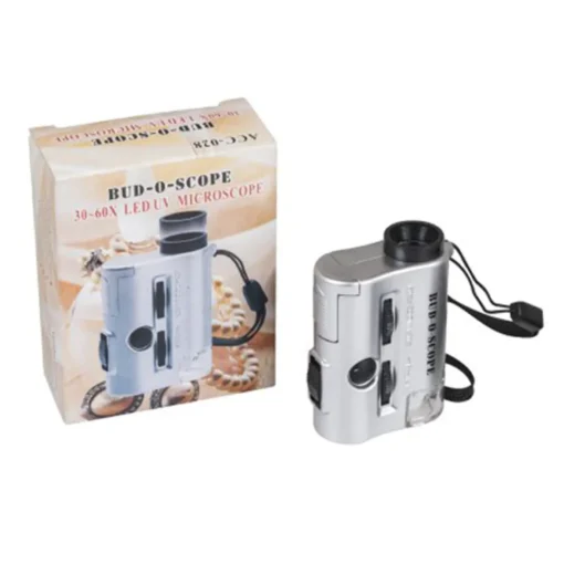 Bud-O-Scope Mini-Mikroskop 30-60x Vergrösserung