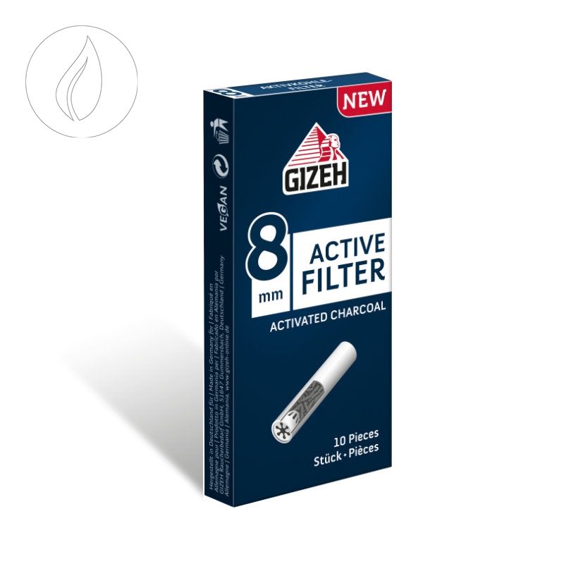 Gizeh Slim Filter mit Aktivkohle jetzt günstig kaufen