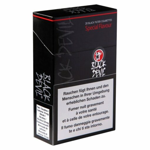 Black Devil Vanilla Vanille Caramel Zigaretten Süss Aroma kaufen Schweiz online Shop