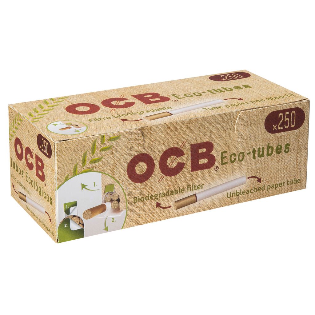 OCB ECO Zigaretten Hülsen / Tubes (250 Stk.) kaufen online