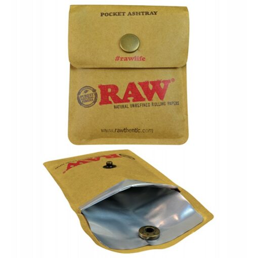 RAW Pocket Ashtray Feuerfest Taschenascher zum mitnehmen offen kaufen online shop günstig schweiz