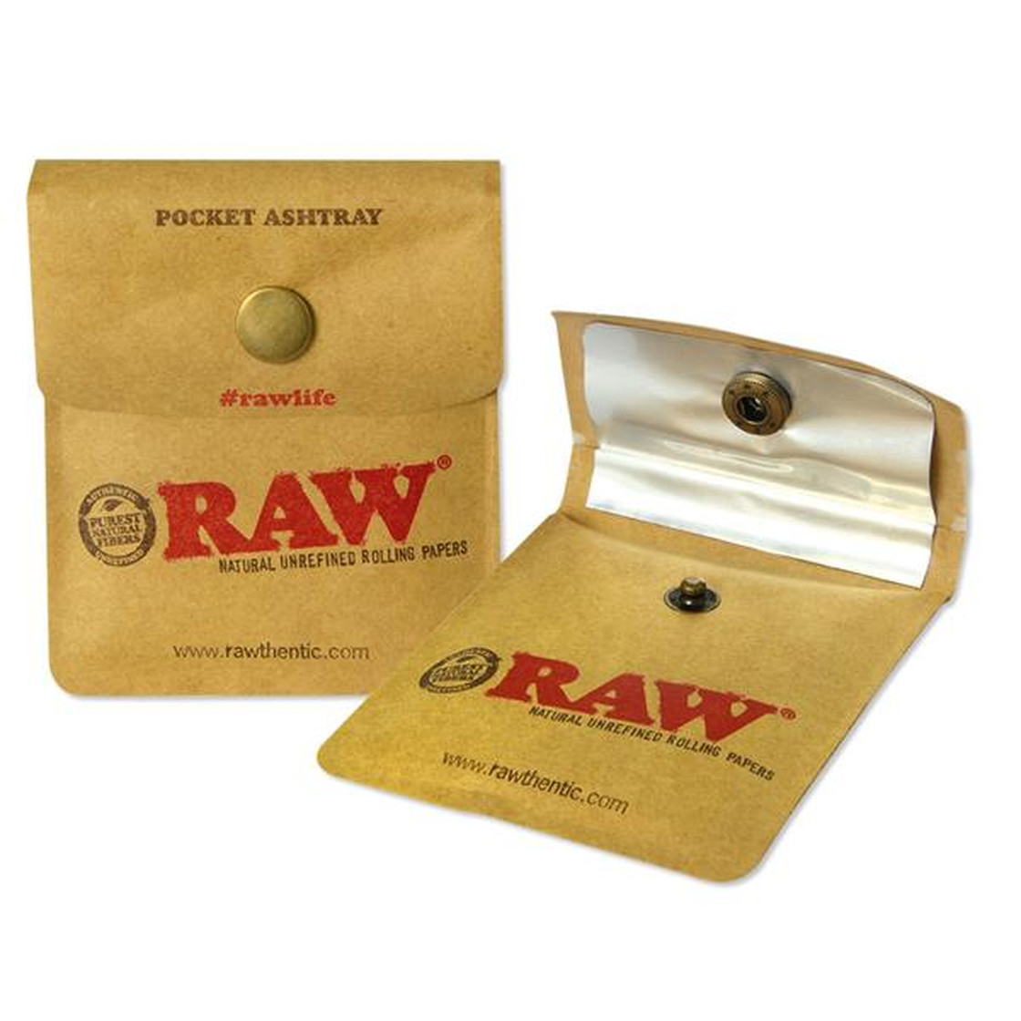 RAW Pocket Ashtray / Aschenbecher zum mitnehmen HeadShop kaufen Schweiz