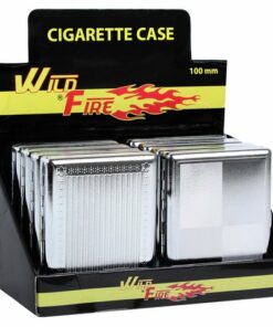 Wild Fire Zigarettenetui Chrom Cigarette Case offen assortiert display kaufen schweiz günstig online shop