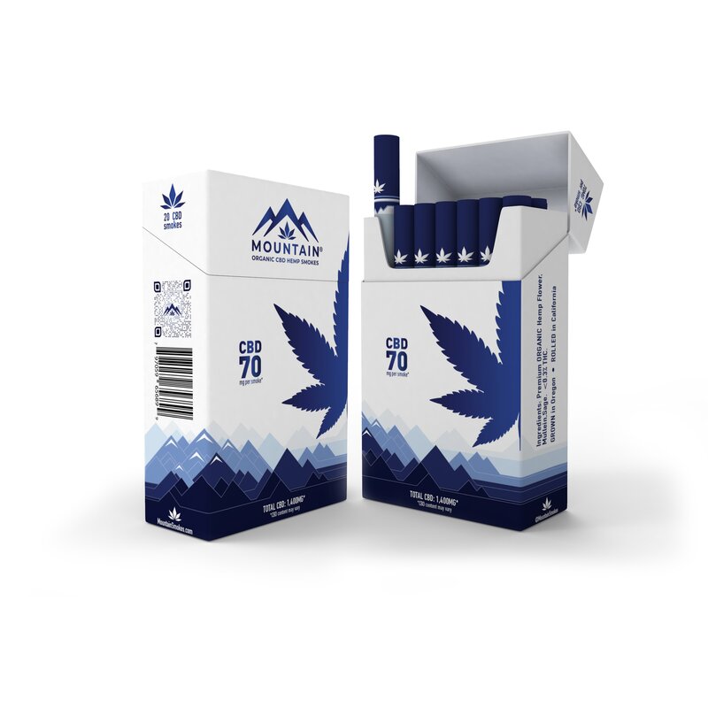 Mountain Smokes CBD 70mg - Pure CBD Zigaretten kaufen online