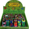 Clipper mit Silikonhülle Cover Hanfblätter Hemp Leaf farbig kaufen online Shop Schweiz günstig