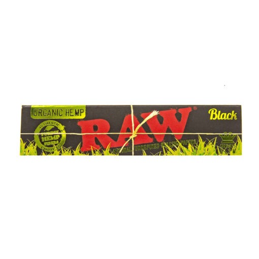 RAW Organic Hemp Black Papers King Size Slim Extra Fine kaufen im Headshop Schweiz