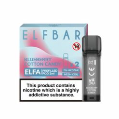 ELFA Elf Bar Ersatz Kartusche für Pod Blueberry Cotton Candy kaufen online Shop Schweiz