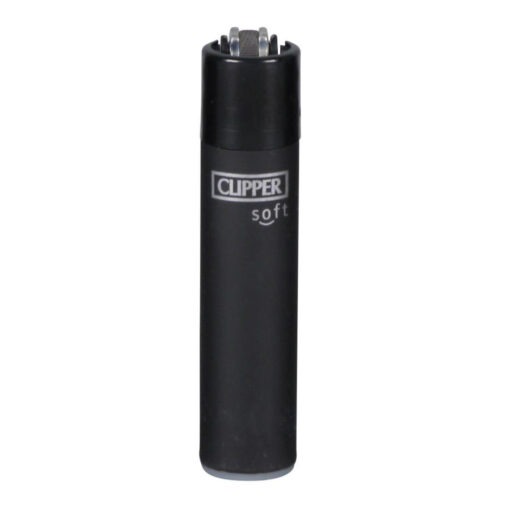 Clipper Black soft touch Feuerzeug kaufen im Headshop Schweiz
