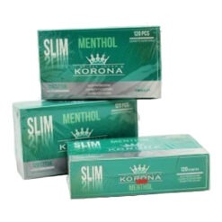 Korona Slim Menthol Zigarettenhülsen 120 kaufen im Tabak Shop Schweiz
