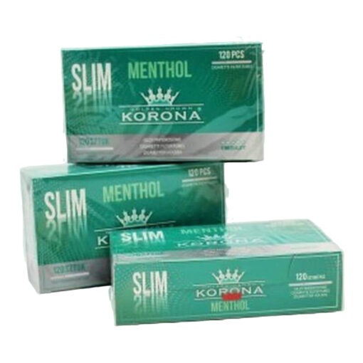 Korona Slim Menthol Zigarettenhülsen 120 kaufen im Tabak Shop Schweiz