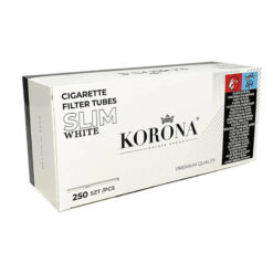 Korona Slim Zigarettenhülsen Slim White 250 kaufen im schweizer tabak shop
