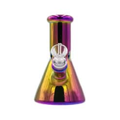 Black Sheep Iridescent Glass Bong Purple 15.6cm