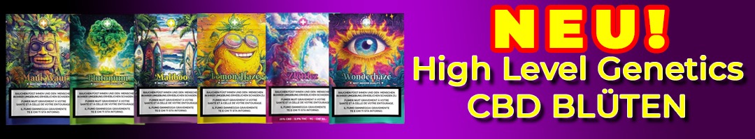 Banner Neu High Level Genetics CBD kaufen Schweiz