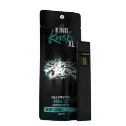 King Kush XL - Super Jack CBD Vape Pen 80% CBD/0.2% THC