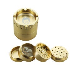 Kush Bong - Grinder Alu Gold - 4 Parts 60mm