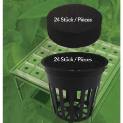 growTOOL Gitternetztopf-Set für GrowSystems 1.0 - 24 Stk kaufen im growshop schweiz